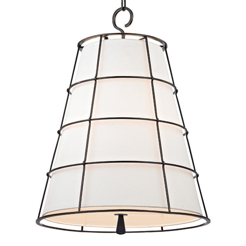 Hudson Valley 9820-OB Savona Three Light Pendant, Old Bronze