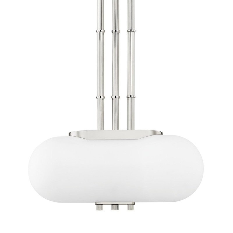 Hudson Valley KBS1356701C-BN Palisade Two Light Island Pendant, Burnished Nickel (Discontinued)