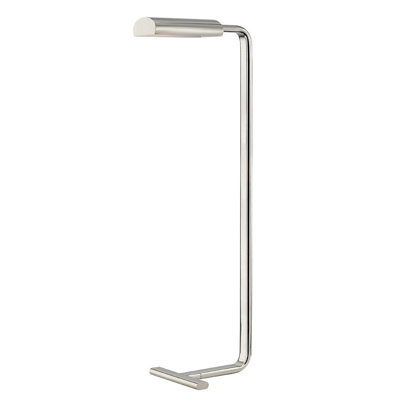 Hudson Valley L1518-PN Renwick One Light Floor Lamp, Polished Nickel