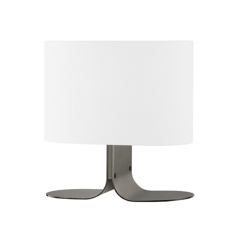 Hudson Valley L1625-BLNK Wright One Light Table Lamp, Black Nickel (Discontinued)