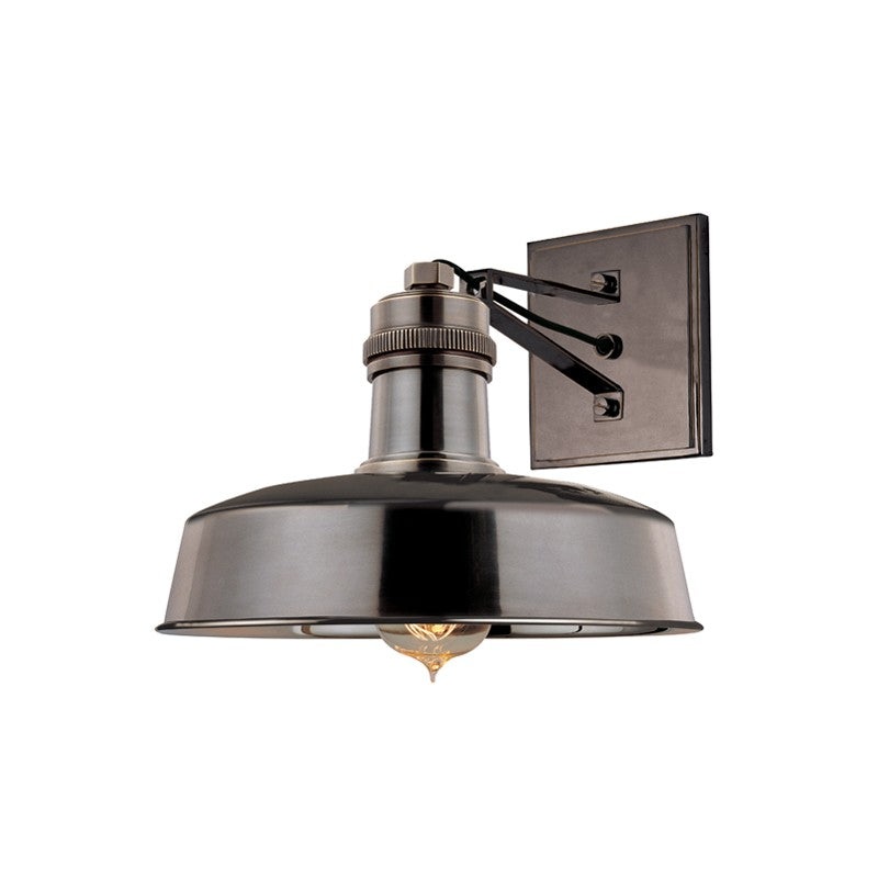 Hudson Valley 8601-DB Hudson Falls One Light Wall Sconce, Distressed Bronze (Discontinued)