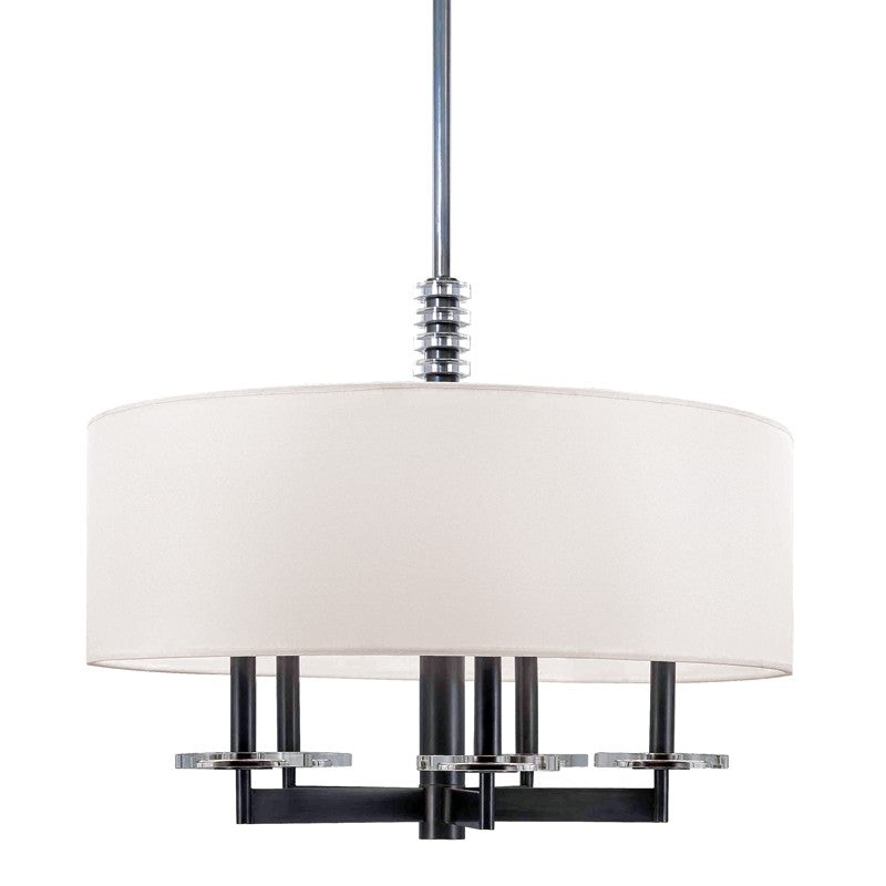 Hudson Valley 8824-OB Chelsea Five Light Chandelier, Old Bronze (Discontinued)