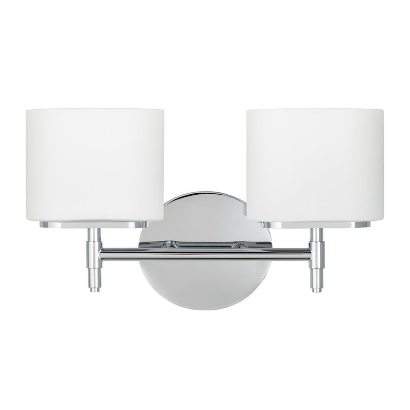 Hudson Valley 8902-PC Trinity Two Light Bath Bracket, Polished Chrome