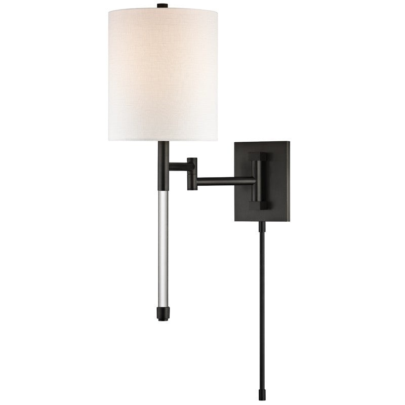 Hudson Valley 9421-OB Englewood One Light Wall Sconce, Old Bronze (Discontinued)