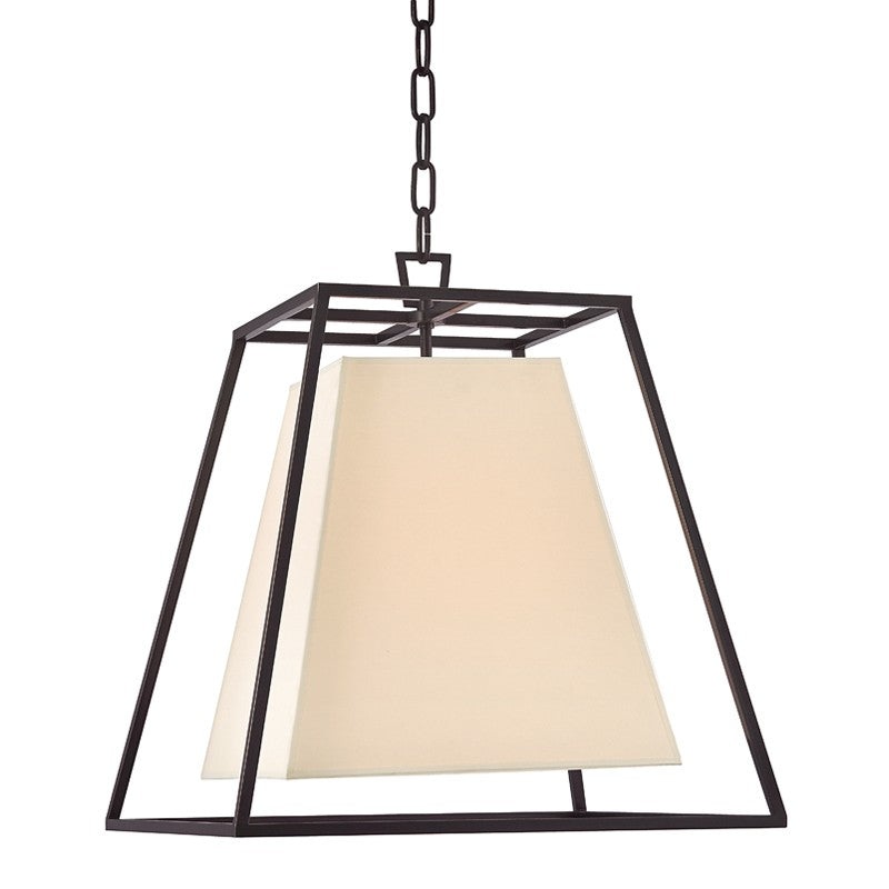 Hudson Valley 6917-OB Kyle Four Light Pendant, Old Bronze (Discontinued)