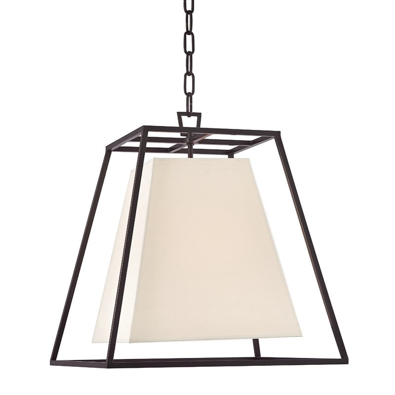 Hudson Valley 6917-OB-WS Kyle Four Light Pendant, Old Bronze (Discontinued)