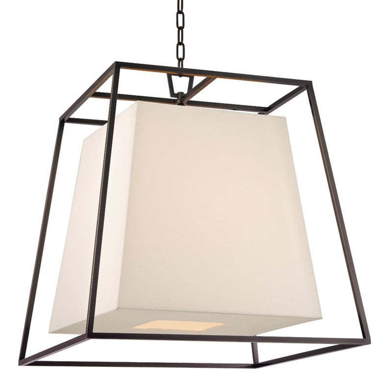 Hudson Valley 6924-OB-WS Kyle Six Light Chandelier, Old Bronze (Discontinued)