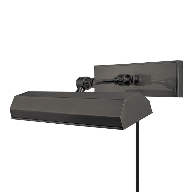 Hudson Valley 7016-DB Woodbury Two Light Picture Light With Plug, Distressed Bronze (Discontinued)