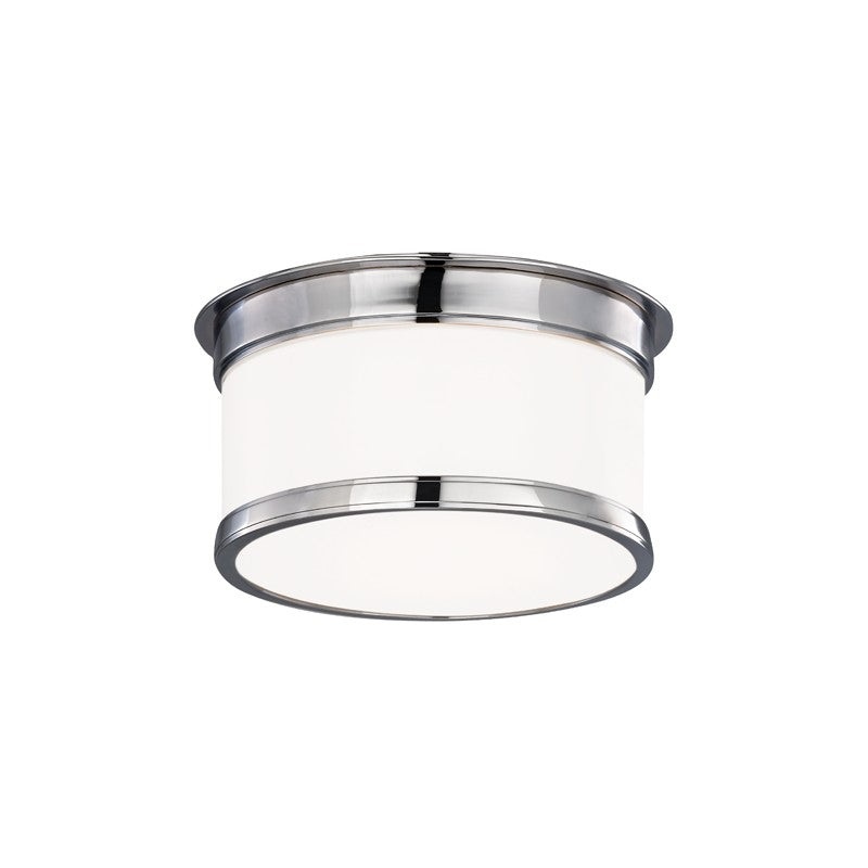 Hudson Valley 709-PC Geneva One Light Flush Mount, Polished Chrome (Discontinued)