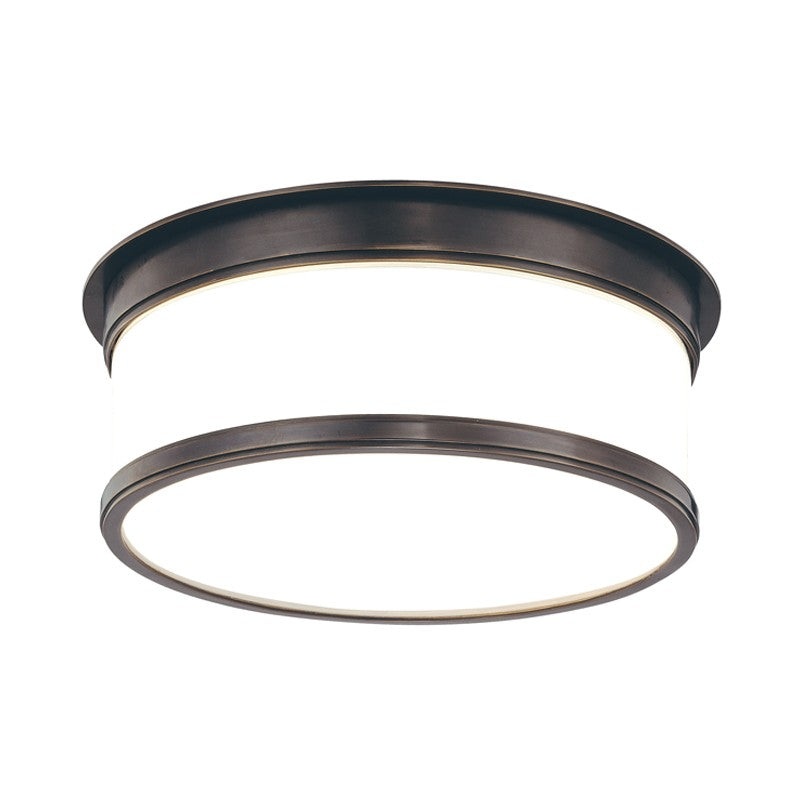 Hudson Valley 712-OB Geneva Two Light Flush Mount, Old Bronze