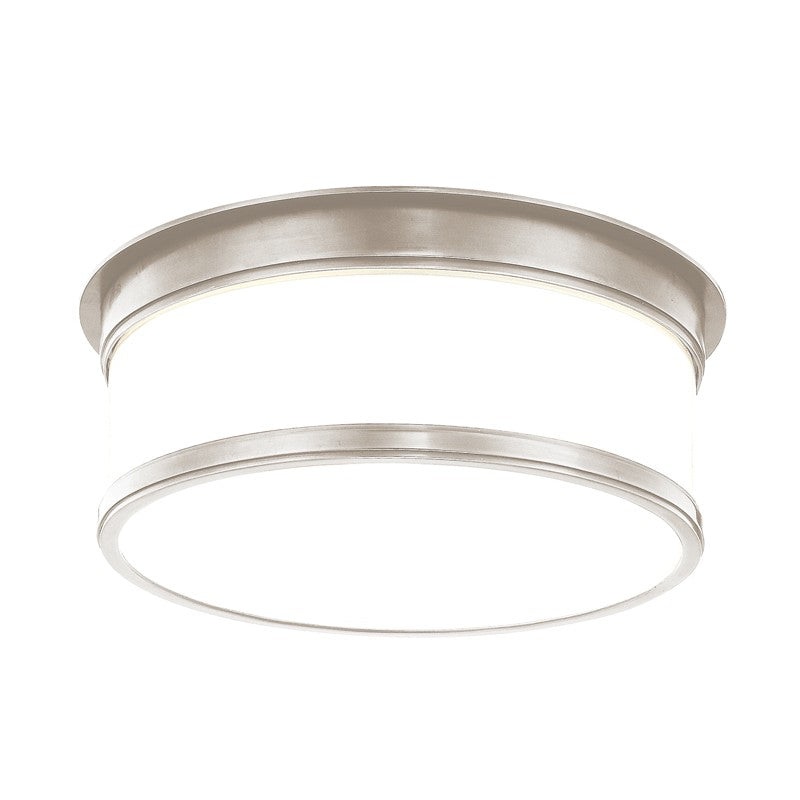 Hudson Valley 712-SN Geneva Two Light Flush Mount, Satin Nickel (Discontinued)