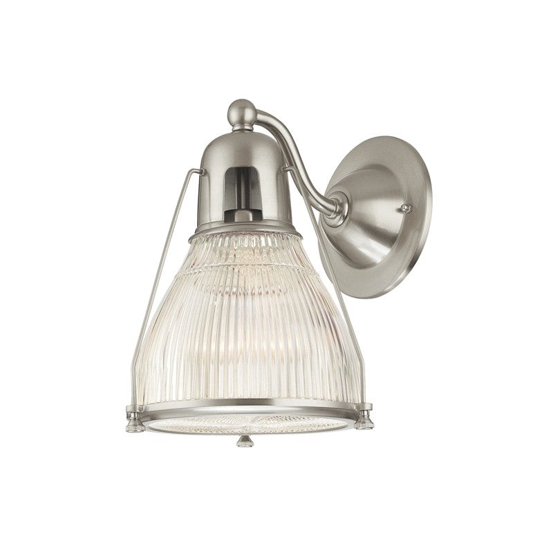 Hudson Valley 7301-SN Haverhill One Light Wall Sconce, Satin Nickel (Discontinued)