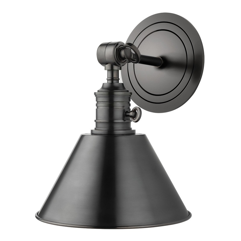 Hudson Valley 8321-OB Garden City One Light Wall Sconce, Old Bronze