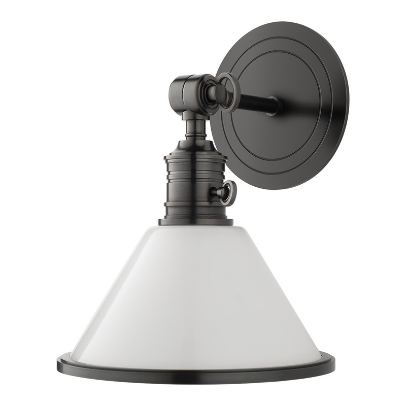 Hudson Valley 8331-OB Garden City One Light Wall Sconce, Old Bronze