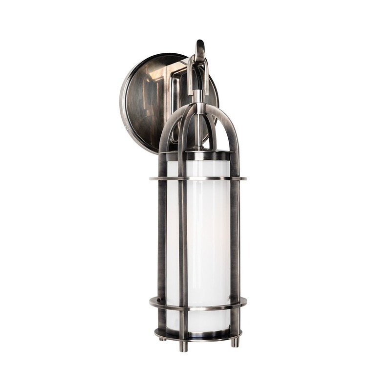 Hudson Valley 8501-HN Portland One Light Bath Bracket, Historic Nickel