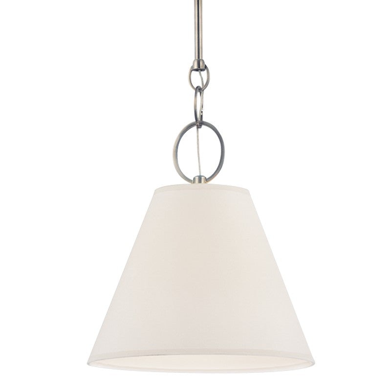 Hudson Valley 5618-HN Altamont One Light Pendant, Historic Nickel (Discontinued)
