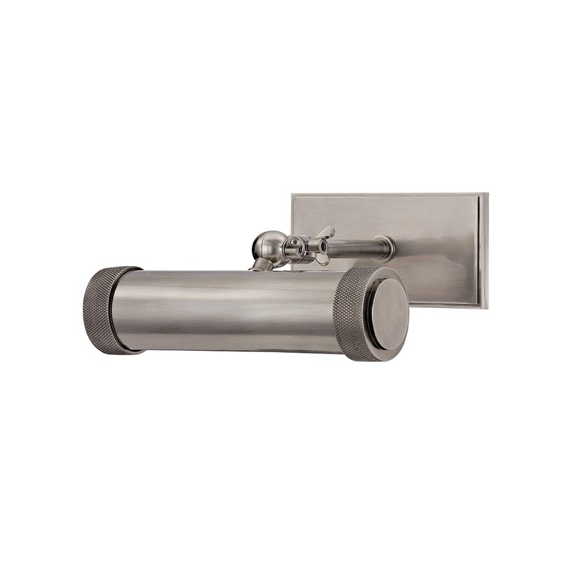 Hudson Valley 5808-HN Ridgewood One Light Picture Light, Historic Nickel