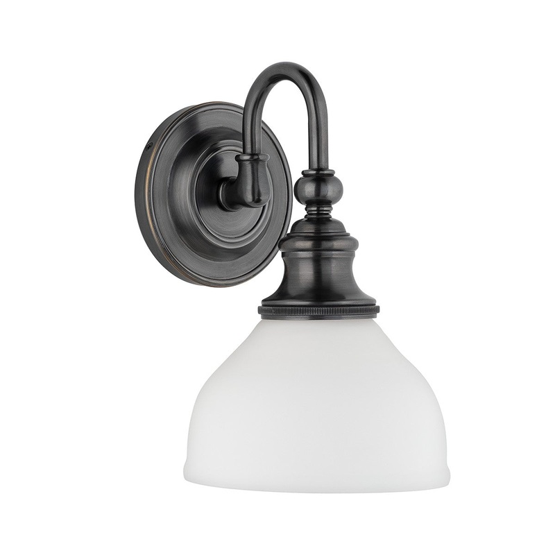 Hudson Valley 5901-OB Sutton One Light Bath Bracket, Old Bronze (Discontinued)