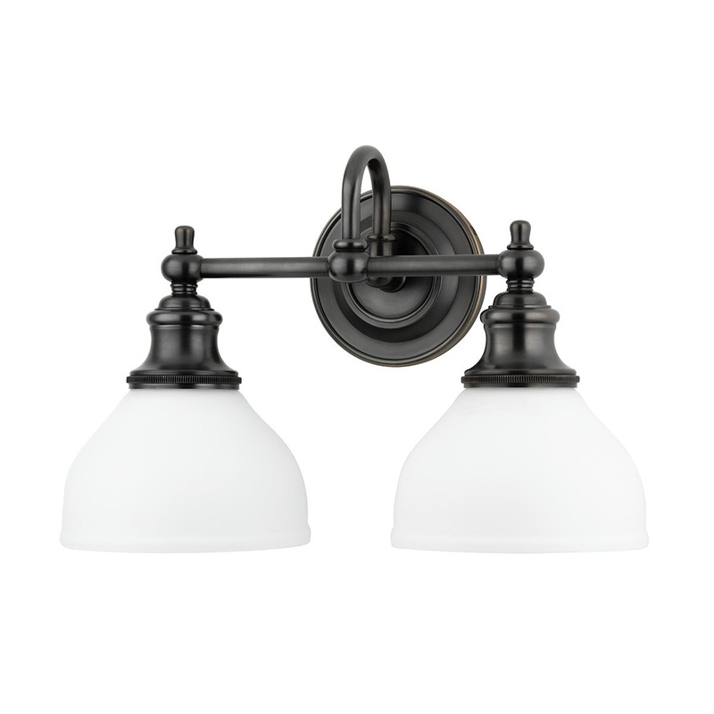 Hudson Valley 5902-OB Sutton Two Light Bath Bracket, Old Bronze (Discontinued)