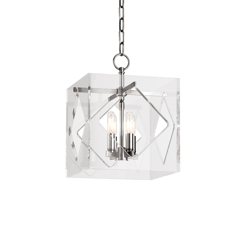 Hudson Valley 5912-PN Travis Four Light Pendant, Polished Nickel