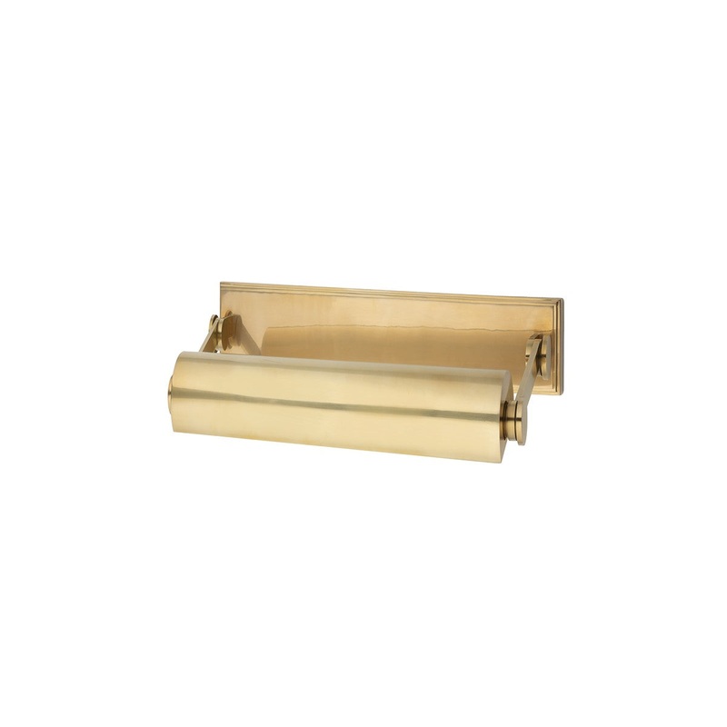 Hudson Valley 6008-AGB Merrick One Light Picture Light, Aged Brass (Discontinued)