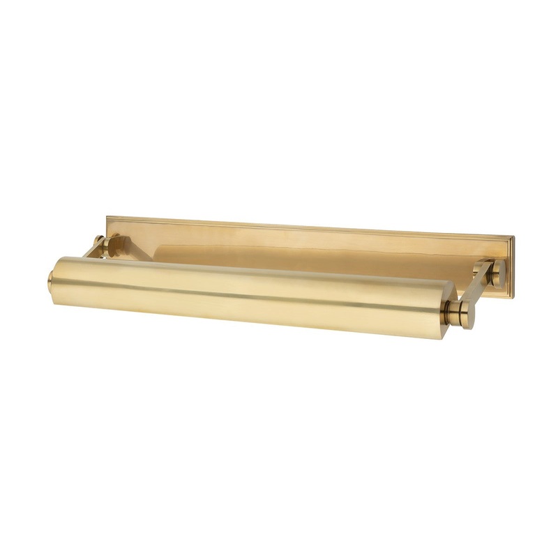 Hudson Valley 6022-AGB Merrick Three Light Picture Light, Aged Brass