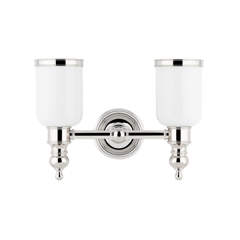 Hudson Valley 6302-PN Chatham Two Light Bath Bracket, Polished Nickel (Discontinued)