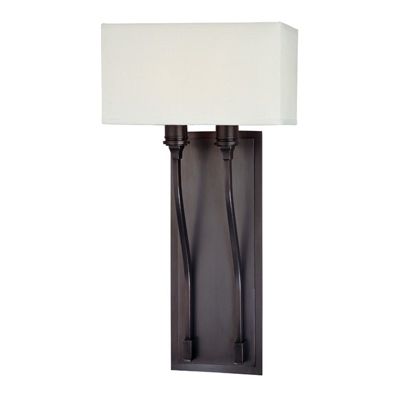 Hudson Valley 642-OB Selkirk Two Light Wall Sconce, Old Bronze (Discontinued)