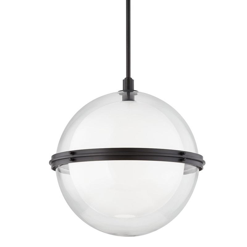 Hudson Valley 6522-OB Northport One Light Pendant, Old Bronze (Discontinued)