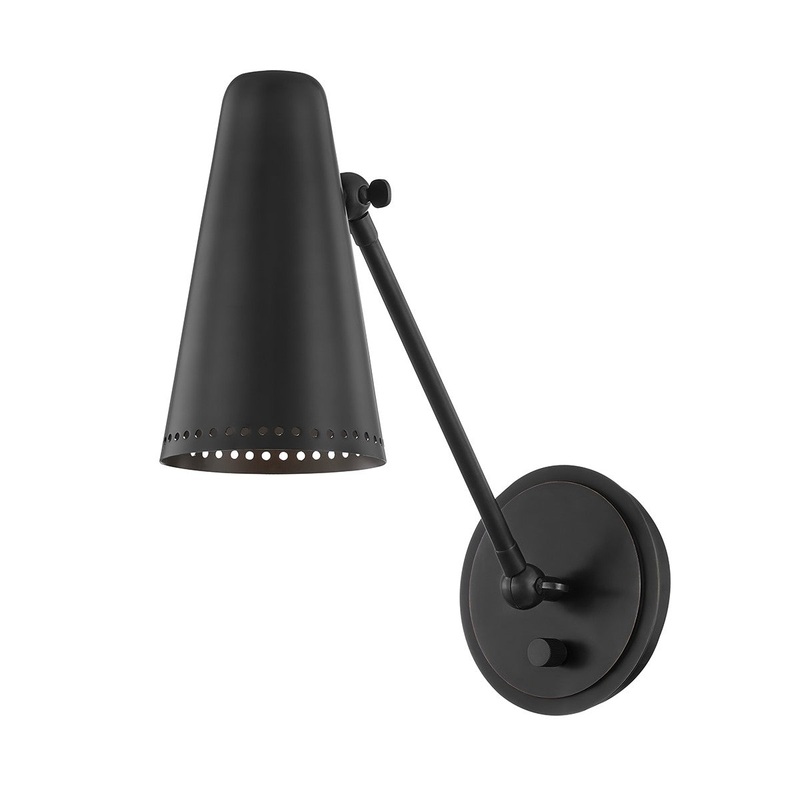 Hudson Valley 6731-OB Easley One Light Wall Sconce, Old Bronze
