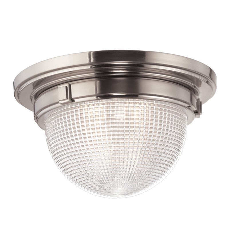 Hudson Valley 4415-SN Winfield Two Light Flush Mount, Satin Nickel (Discontinued)