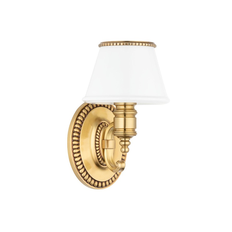 Hudson Valley 4941-FB Richmond One Light Bath Bracket, Flemish Brass (Discontinued)