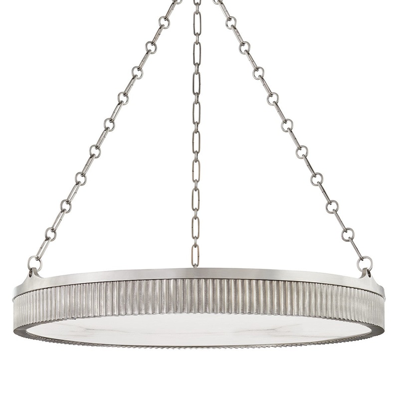Hudson Valley 532-AN Lynden Eight Light Pendant, Antique Nickel