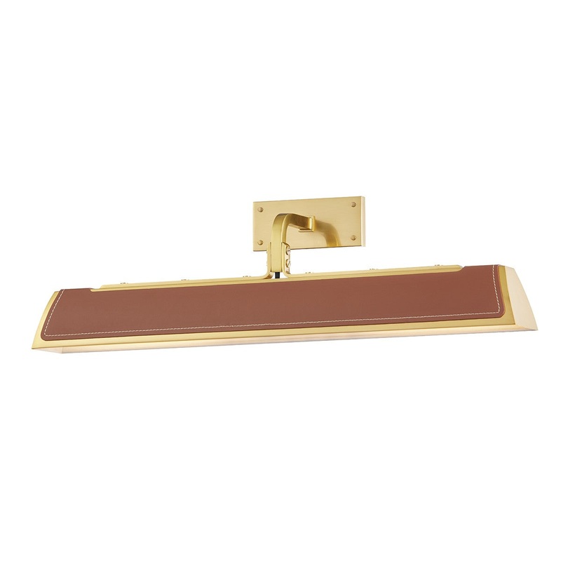 Hudson Valley 5324-AGB Holtsville Two Light Wall Sconce, Aged Brass (Discontinued)