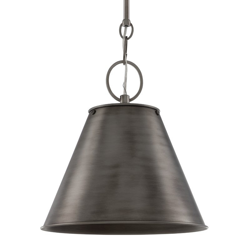 Hudson Valley 5515-HN Altamont One Light Pendant, Historic Nickel (Discontinued)