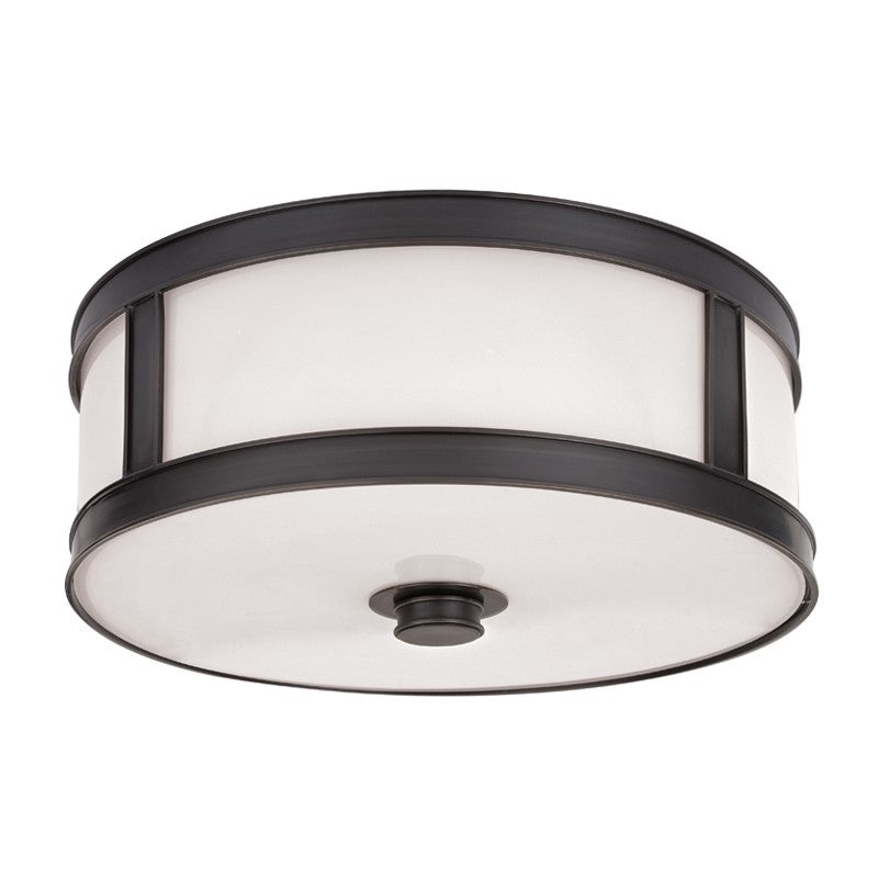 Hudson Valley 5516-OB Patterson Three Light Flush Mount, Old Bronze (Discontinued)