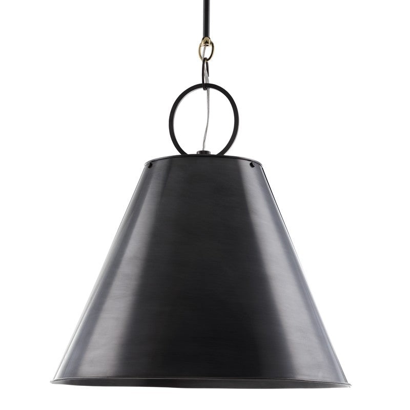 Hudson Valley 5519-DB Altamont One Light Pendant, Distressed Bronze (Discontinued)