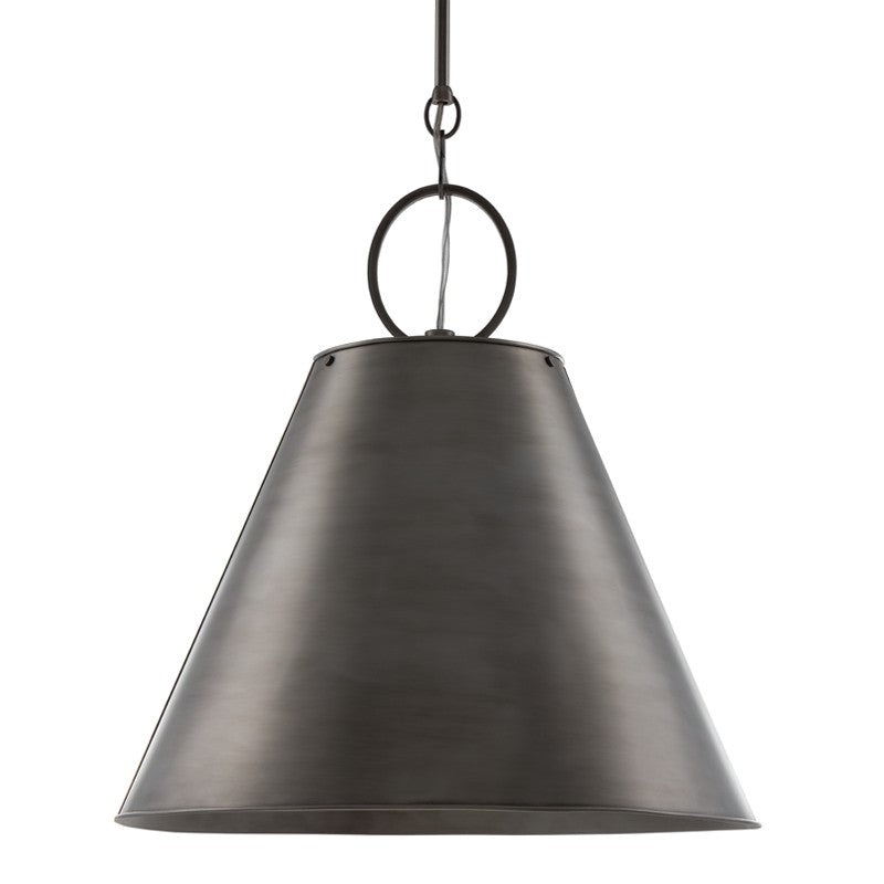 Hudson Valley 5519-HN Altamont One Light Pendant, Historic Nickel (Discontinued)
