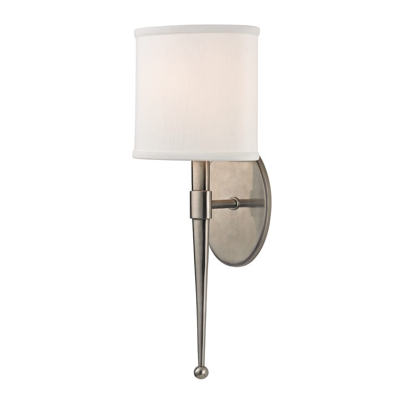 Hudson Valley 6120-HN Madison One Light Wall Sconce, Historic Nickel (Discontinued)