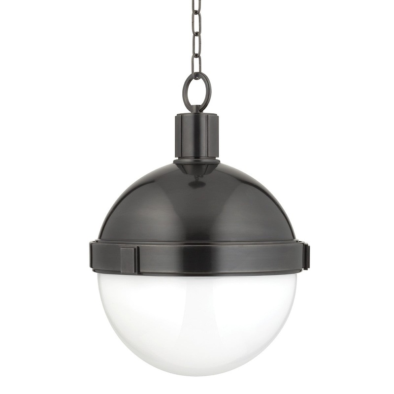 Hudson Valley 615-OB Lambert One Light Pendant, Old Bronze (Discontinued)