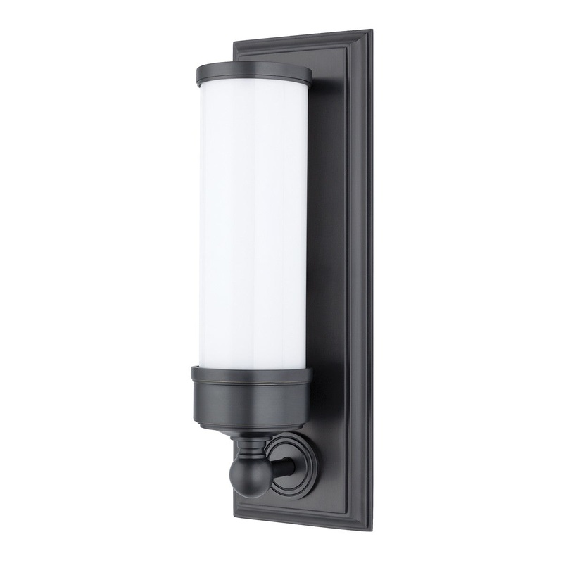 Hudson Valley 371-OB Everett One Light Bath Bracket, Old Bronze (Discontinued)