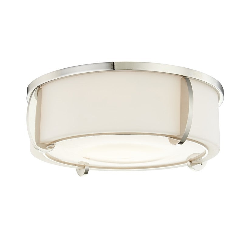 Hudson Valley 4616-PN Talon Three Light Flush Mount, Polished Nickel