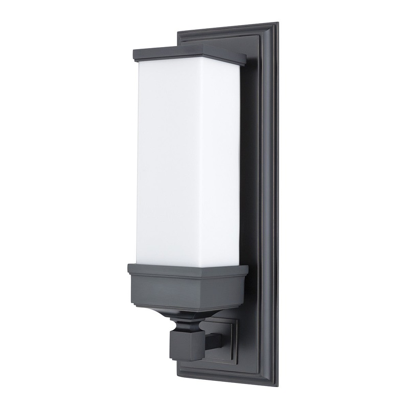 Hudson Valley 471-OB Everett One Light Wall Sconce, Old Bronze (Discontinued)