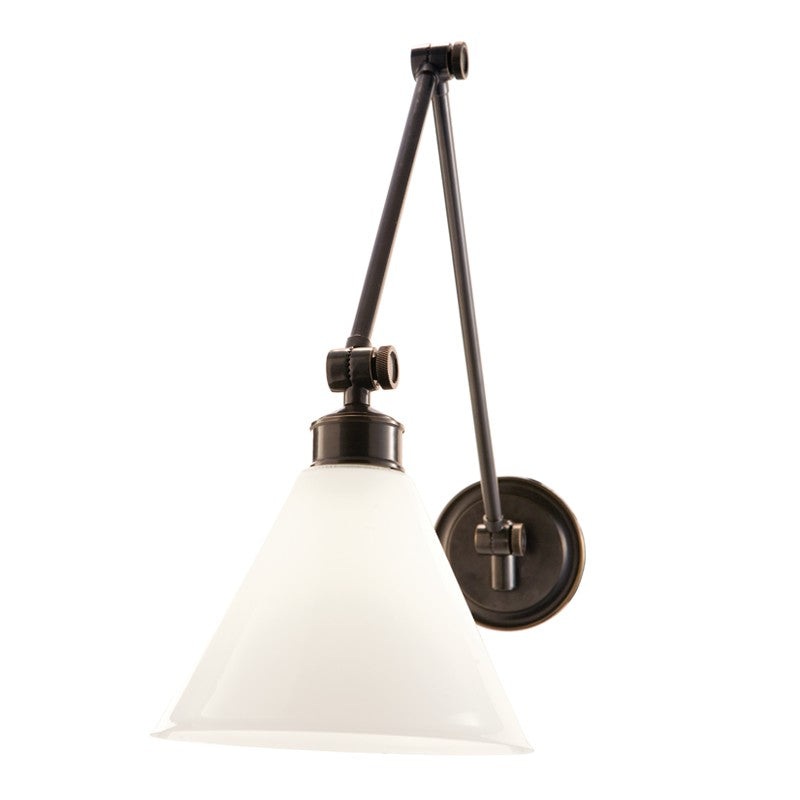 Hudson Valley 4731-OB Exeter One Light Wall Sconce, Old Bronze