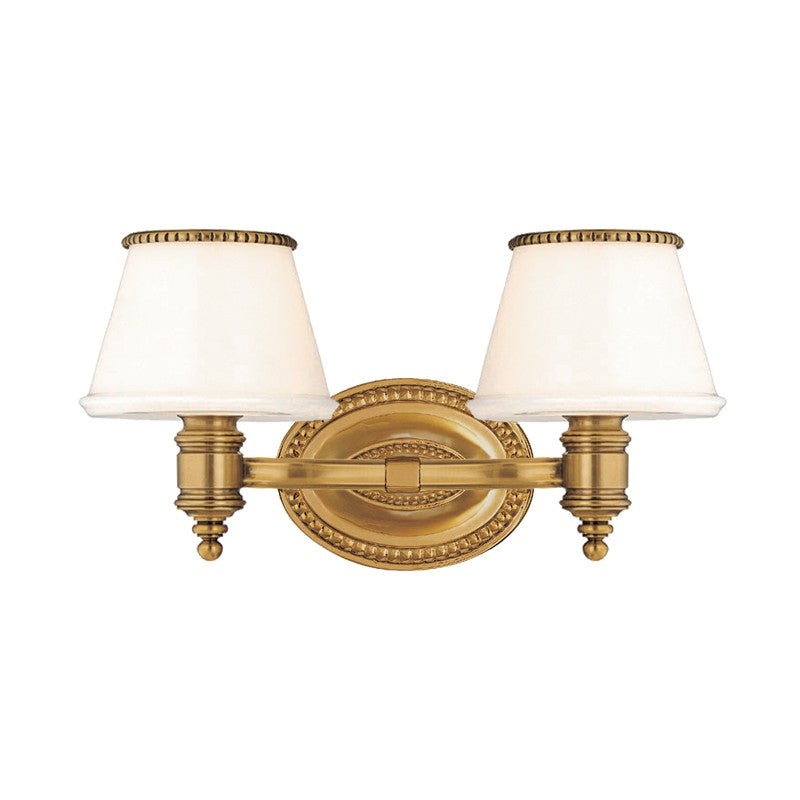 Hudson Valley 4942-FB Richmond Two Light Bath Bracket, Flemish Brass