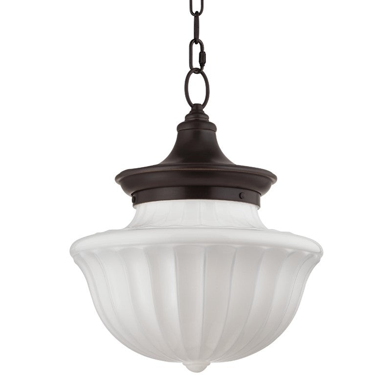 Hudson Valley 5015-OB Dutchess Two Light Pendant, Old Bronze