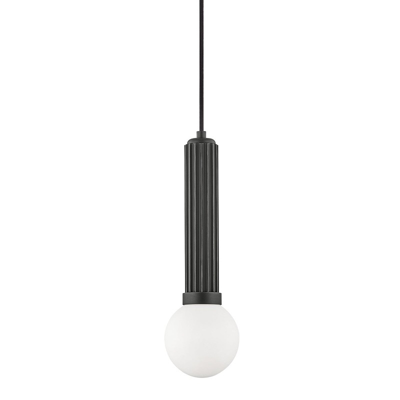 Hudson Valley 5104-OB Reade One Light Pendant, Old Bronze (Discontinued)