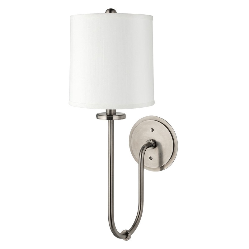 Hudson Valley 511-HN Jericho One Light Wall Sconce, Historic Nickel