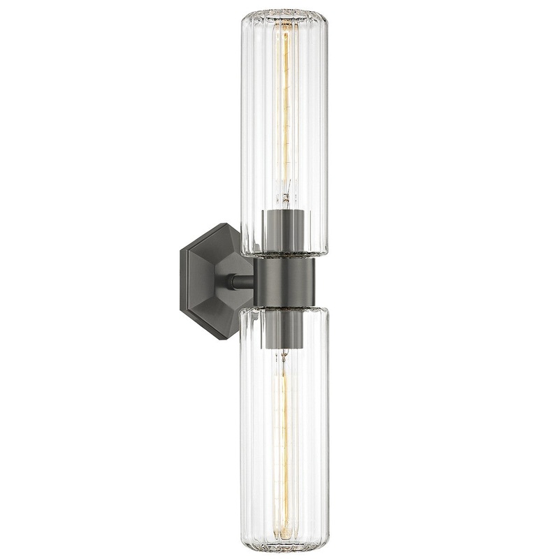 Hudson Valley 5124-OB Roebling Two Light Wall Sconce, Old Bronze
