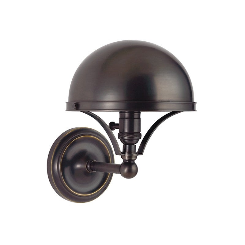 Hudson Valley 521-OB Covington One Light Wall Sconce, Old Bronze